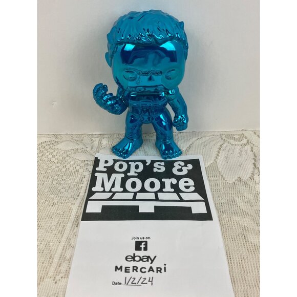Funko Pop! Marvel Avengers Endgame: Blue Chrome Hulk 499 Loose Vinyl Figure - Picture 11 of 11